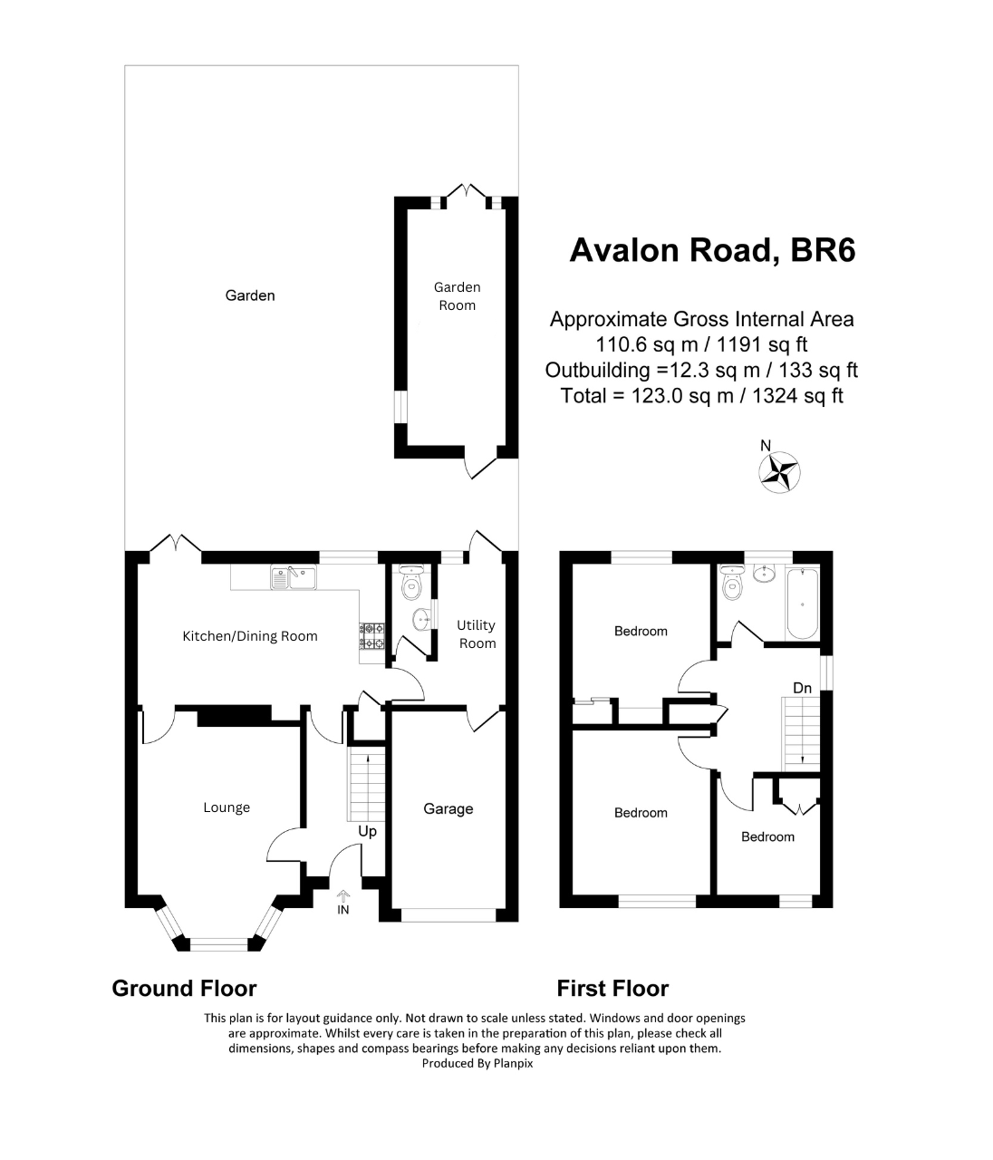 3 Bedroom SemiDetached For Sale in Avalon Road, Orpington, Kent, BR6